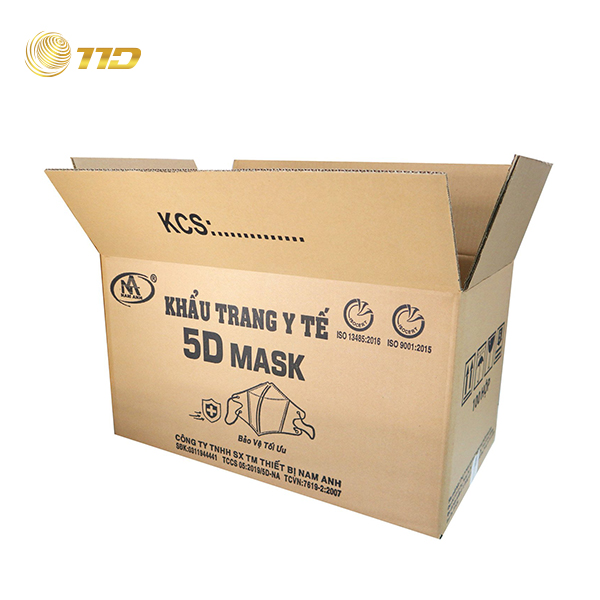 Thùng Carton Đựng Khẩu Trang